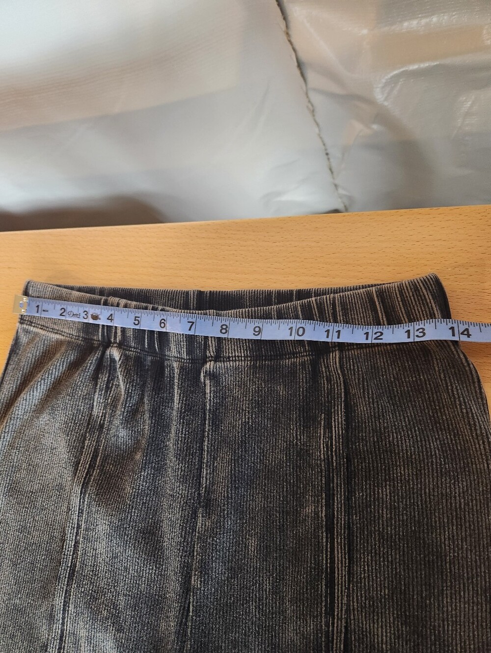 Fashion Nova New Times Ribbed Legging Set 2X Black Acid Wash NWT Y2K Athleisure - Picture 6 of 15